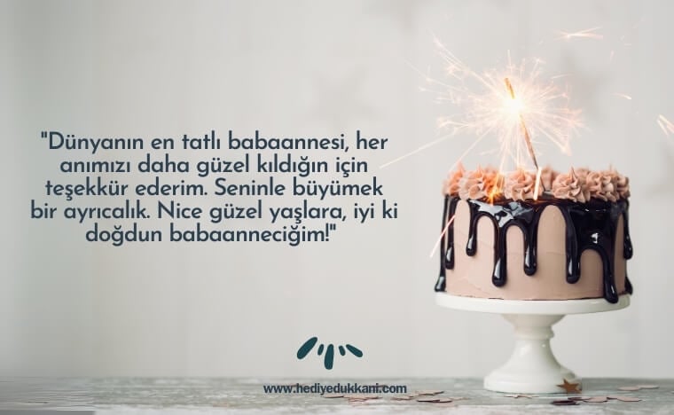 babaanneye doğum günü mesajı