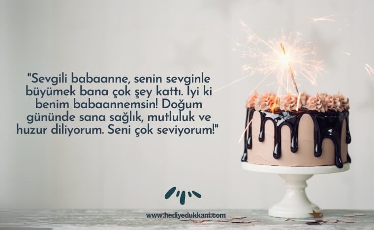 babaanneye doğum günü mesajı