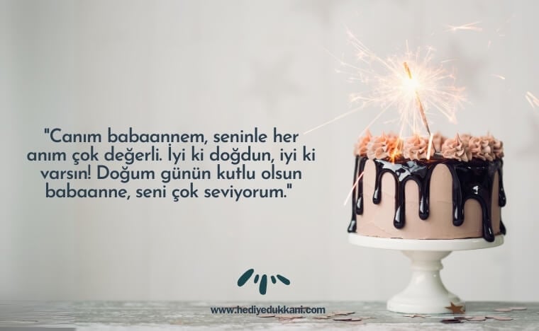 babaanneye doğum günü mesajı