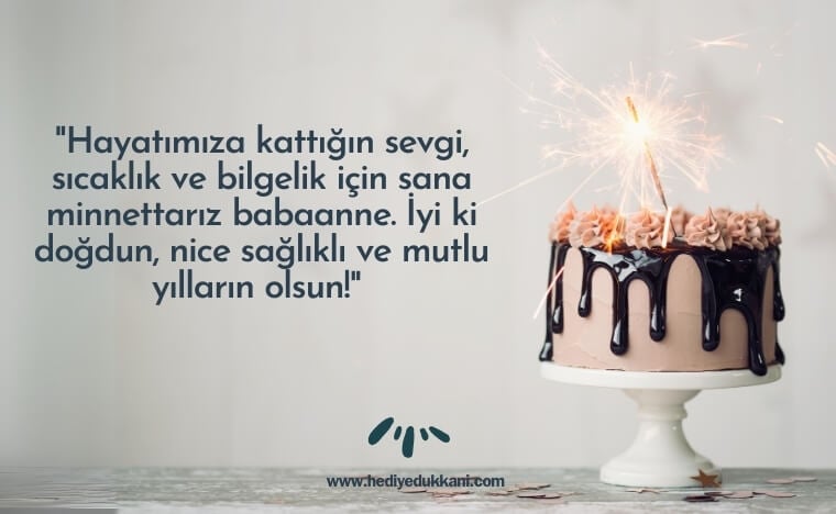 babaanneye doğum günü mesajı