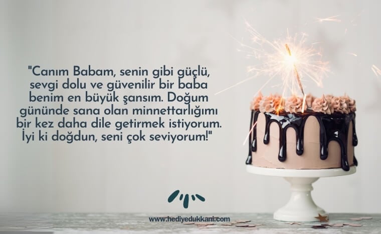 babaya doğum günü mesajı