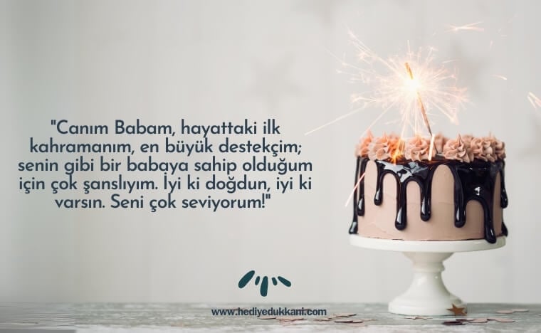 babaya doğum günü mesajı