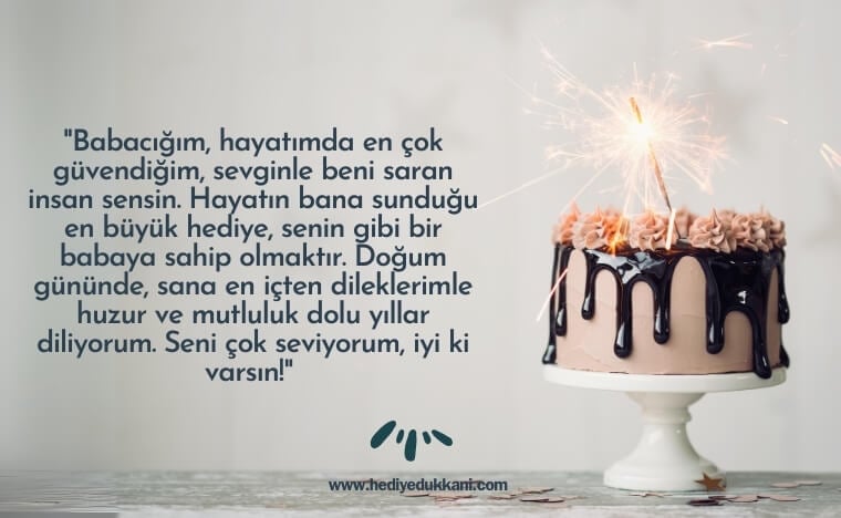 babaya doğum günü mesajı