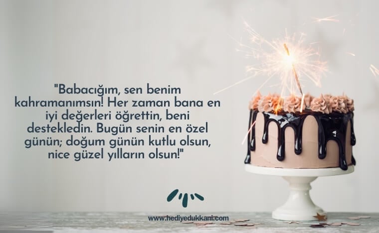 babaya doğum günü mesajı