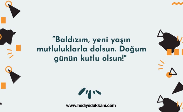 baldıza doğum günü mesajı