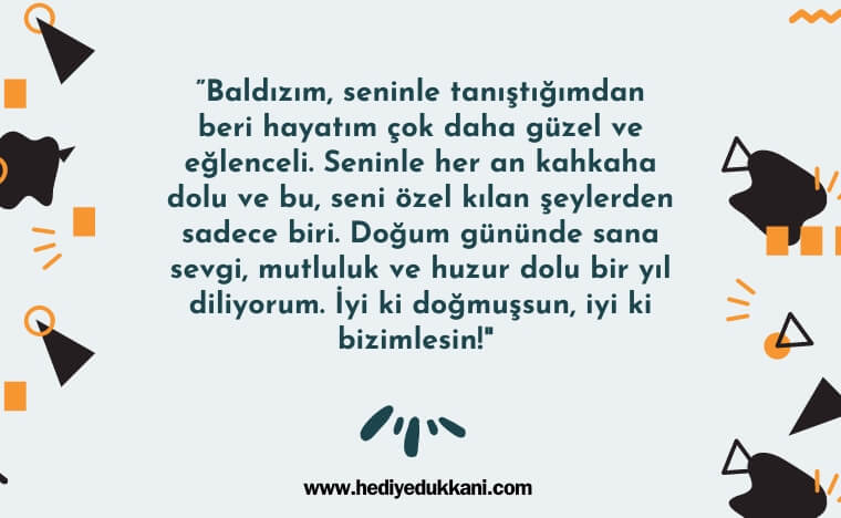 baldıza doğum günü mesajı