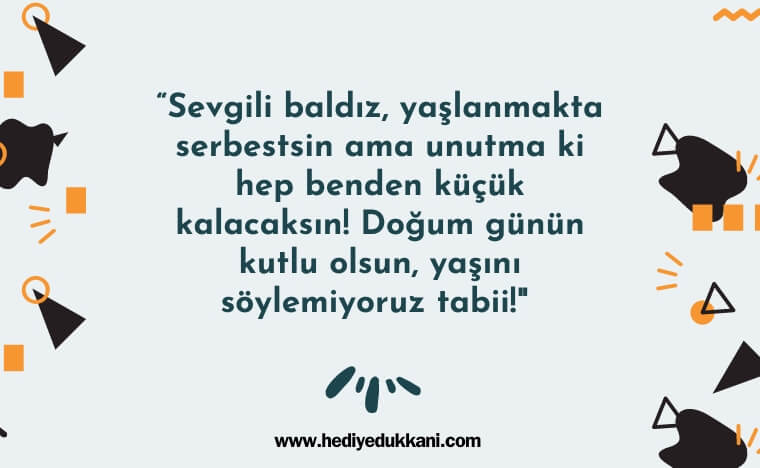 baldıza doğum günü mesajı