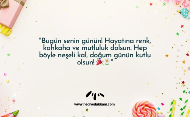 çocuğa doğum günü mesajı