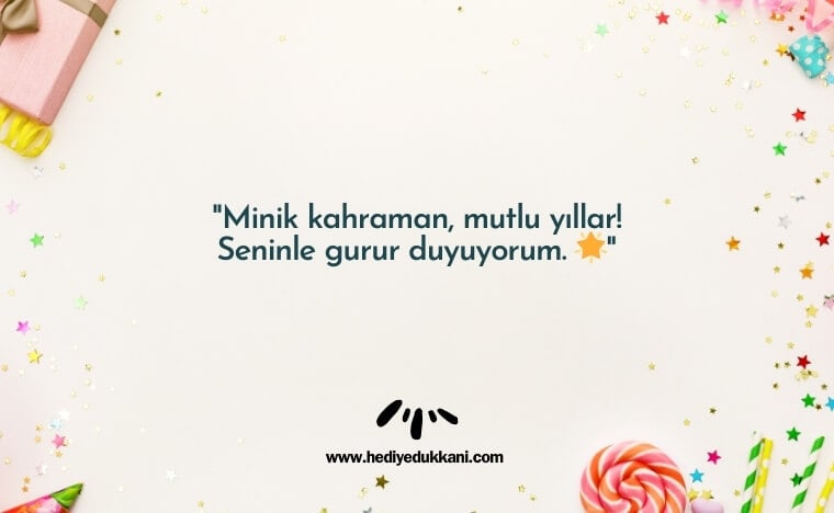 çocuğa doğum günü mesajı