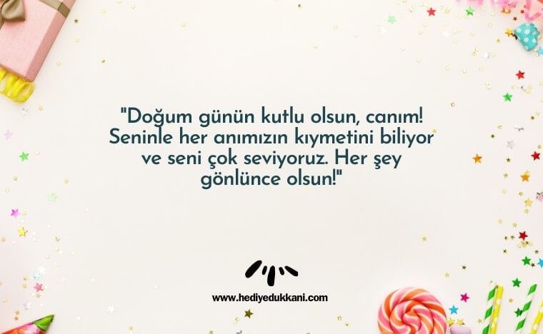 çocuğa doğum günü mesajı