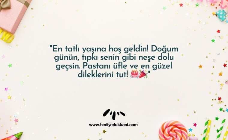 çocuğa doğum günü mesajı
