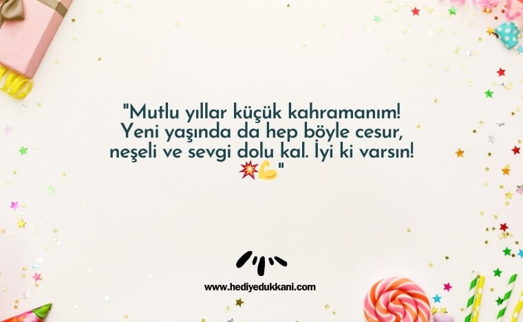 çocuğa doğum günü mesajı