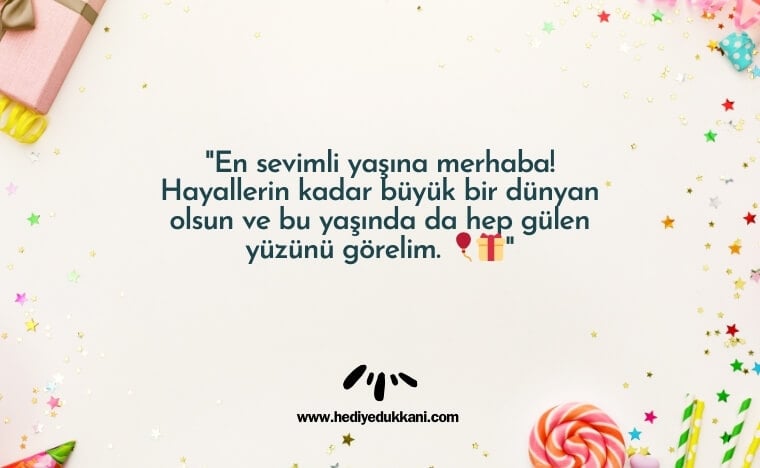 çocuğa doğum günü mesajı