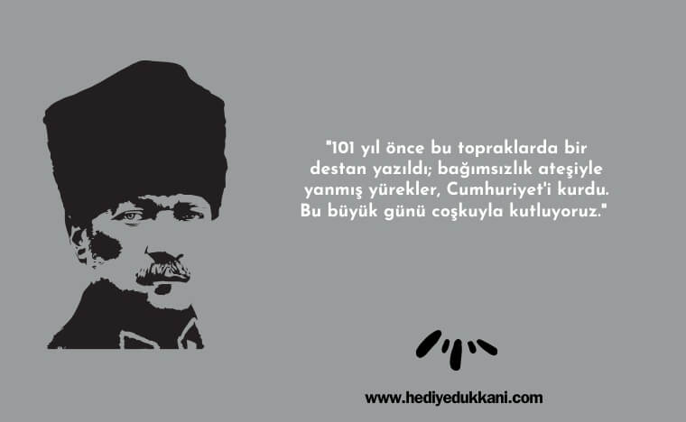 cumhuriyet bayramı mesajları