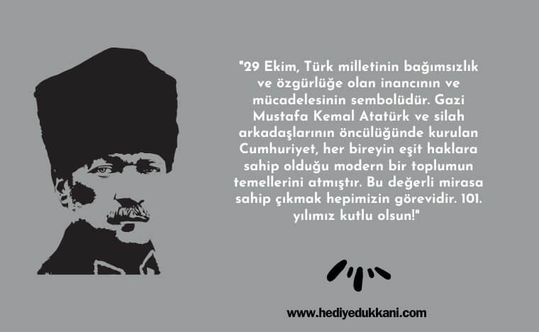 cumhuriyet bayramı mesajları