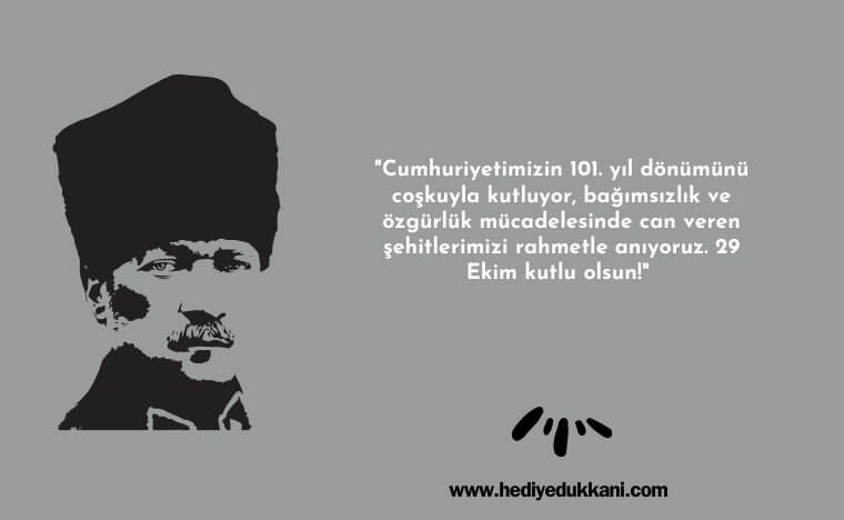 cumhuriyet bayramı mesajları