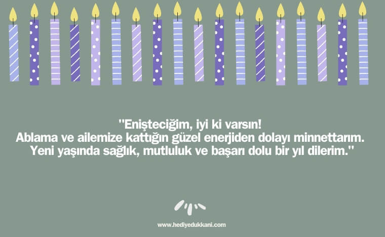 damada doğum günü mesajı