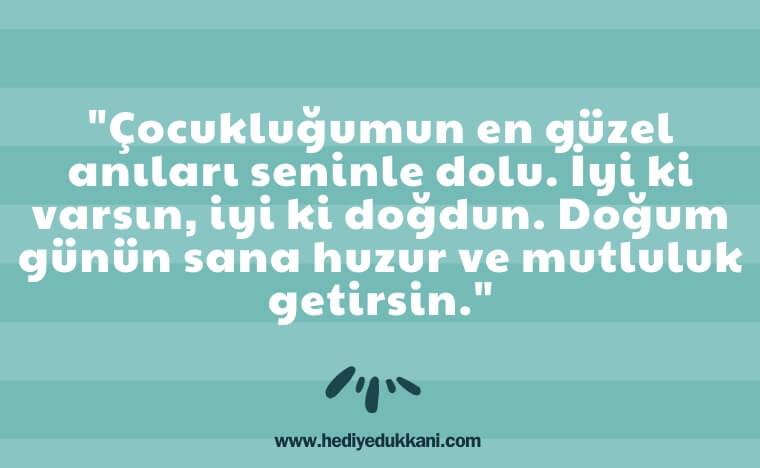 dayıya doğum günü mesajı