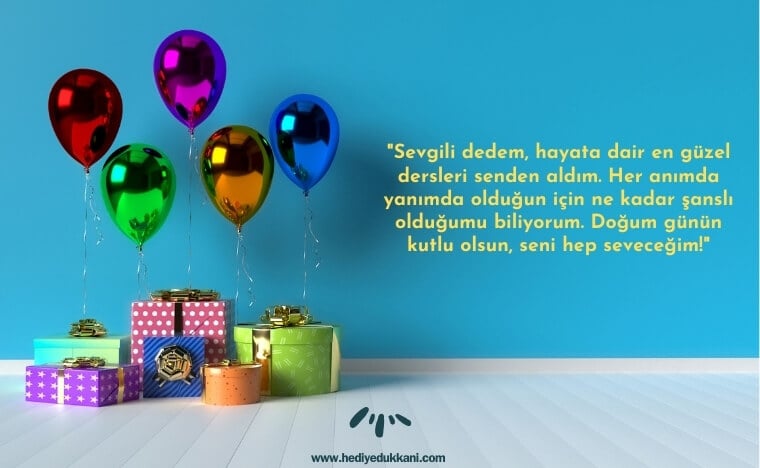dedeye doğum günü mesajı