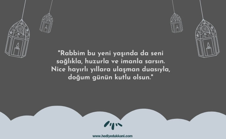 dini doğum günü mesajı