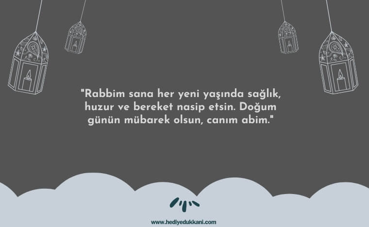 dini doğum günü mesajı