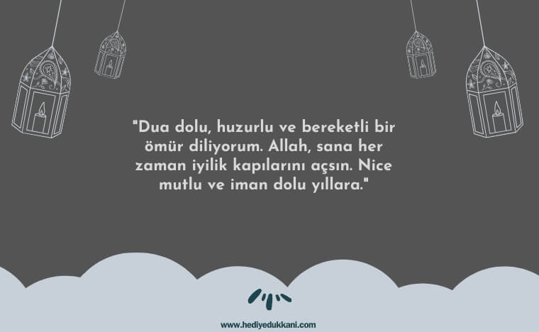 dini doğum günü mesajı