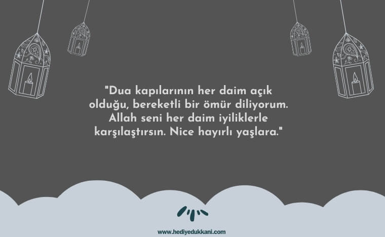 dini doğum günü mesajı