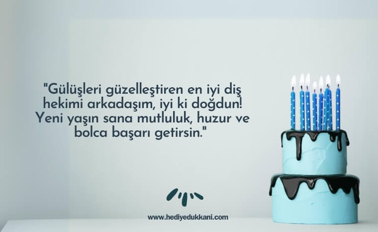 diş hekimine doğum günü mesajı