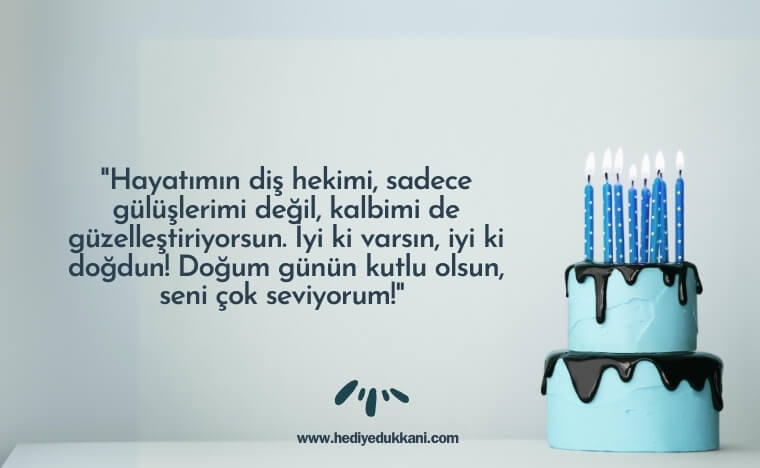 diş hekimine doğum günü mesajı