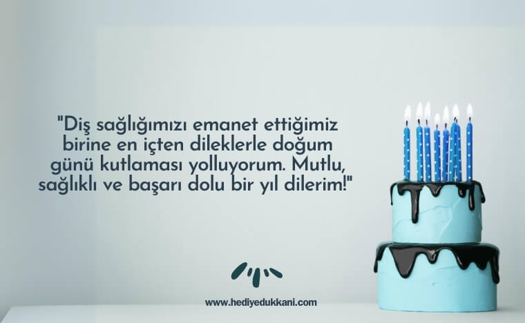 diş hekimine doğum günü mesajı