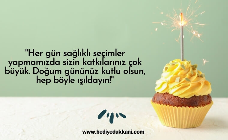 diyetisyene doğum günü mesajı