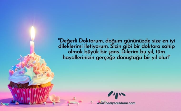 doktora doğum günü hediyesi