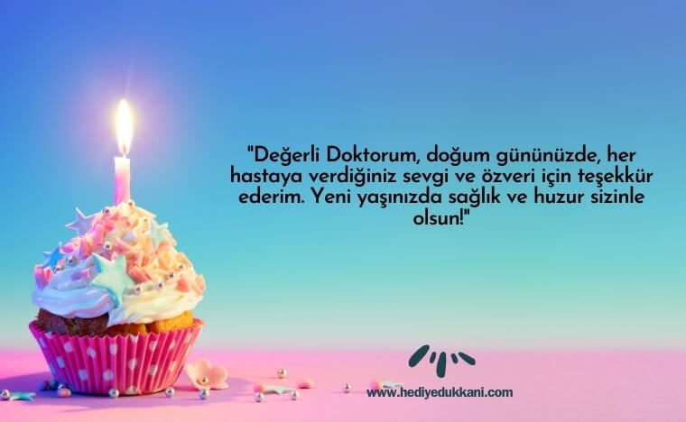doktora doğum günü hediyesi
