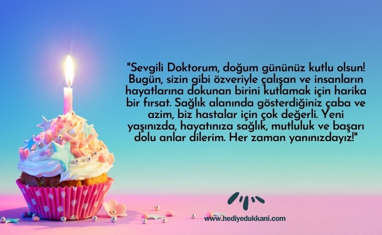 doktora doğum günü hediyesi