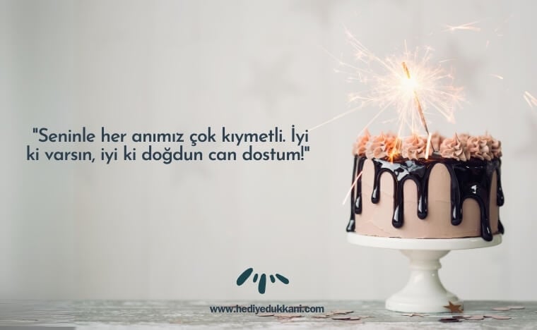 dosta doğum günü mesajı