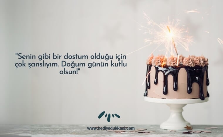 dosta doğum günü mesajı