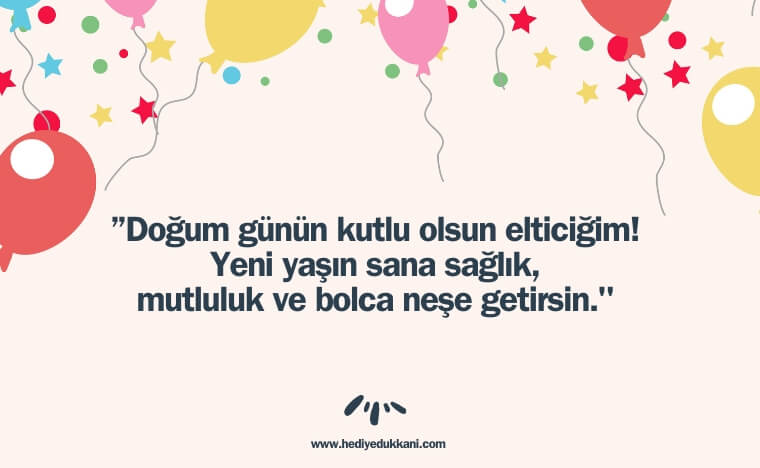 eltiye doğum günü mesajı