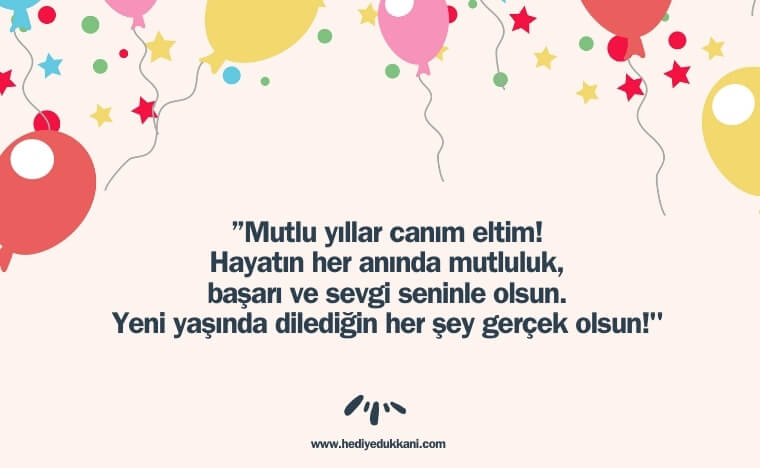 eltiye doğum günü mesajı