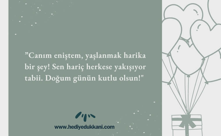 enişteye doğum günü mesajı