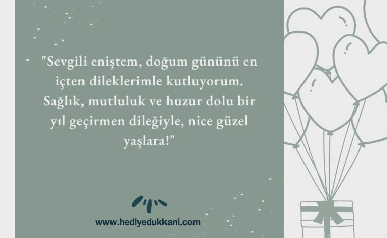 enişteye doğum günü mesajı