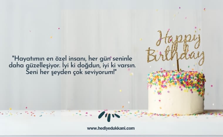 eşe doğum günü mesajı