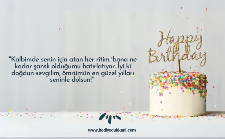 eşe doğum günü mesajı