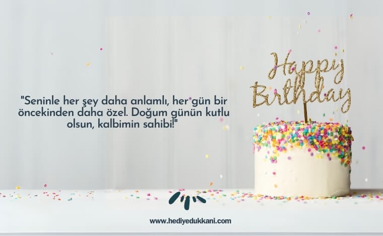 eşe doğum günü mesajı