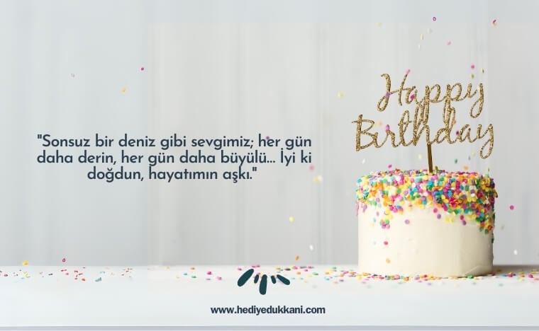 eşe doğum günü mesajı