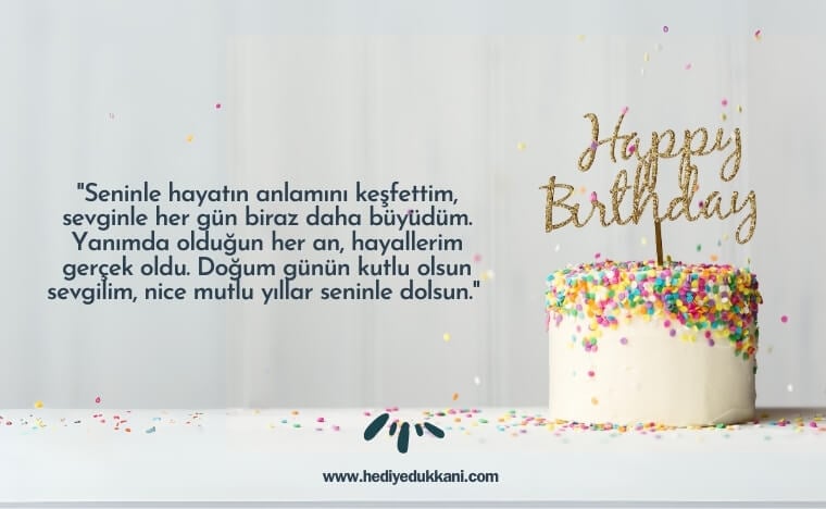 eşe doğum günü mesajı