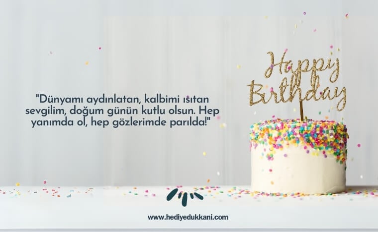 eşe doğum günü mesajı