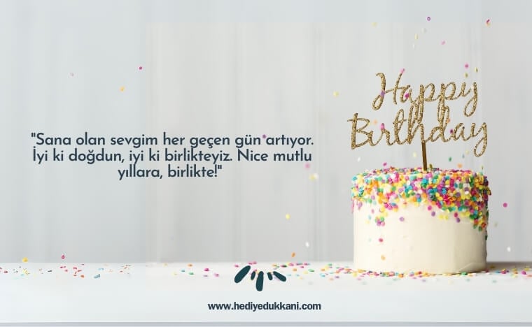 eşe doğum günü mesajı