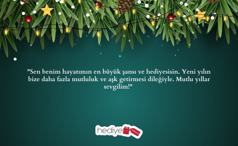 Eşe Yılbaşı Hediye Notu