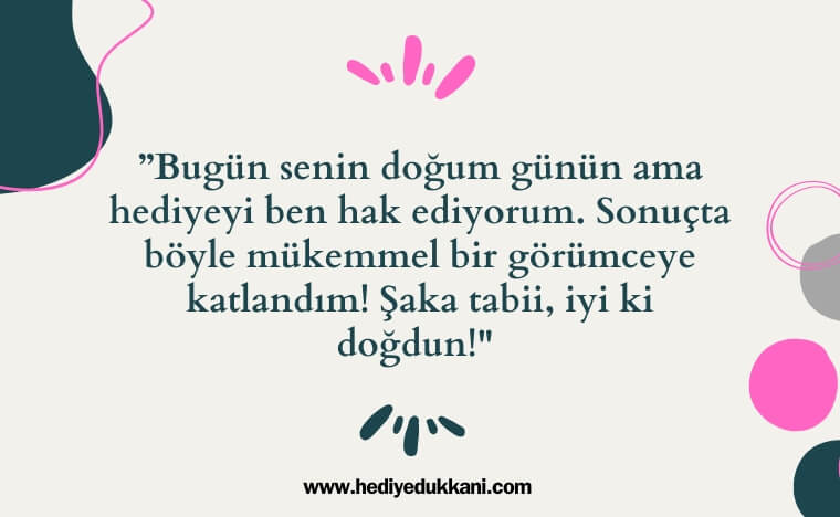 görümceye doğum günü mesajı