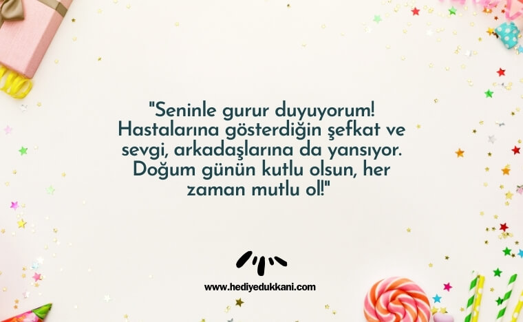 hemşireye doğum günü mesajı
